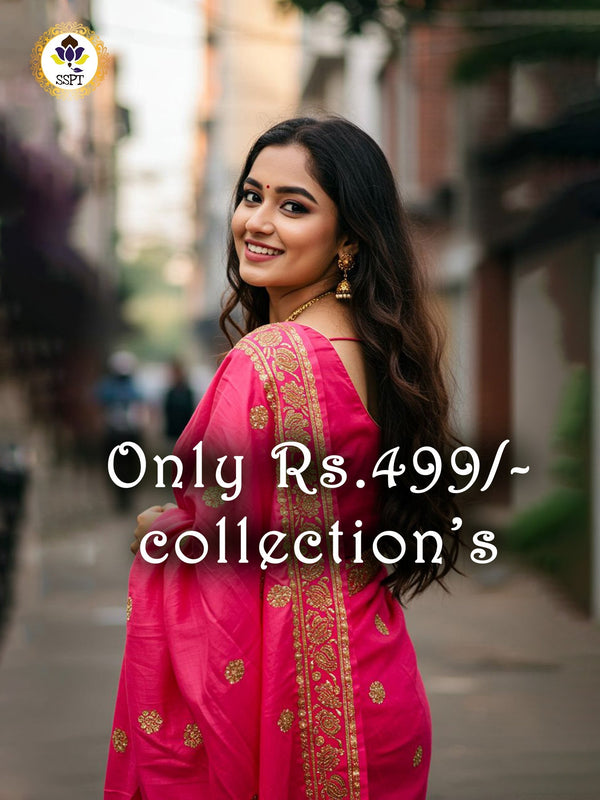 Budget Dhamaka Cotton Saree